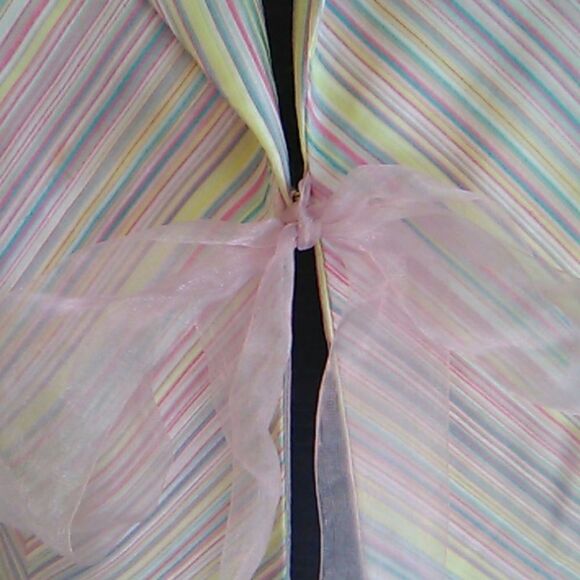 Dana Buchman Pastel Chevron Dedign Jacket - Picture 3 of 12